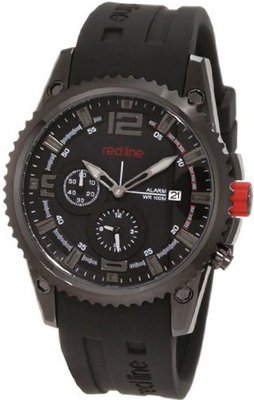 red line 50031YM-BB-01 Boost Black Dial Black Silicone