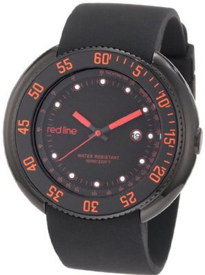 red line 50069-BB-01-RA Driver Black Dial Black Silicone