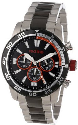 red line RL-60010 Cruiser Chronograph Black Dial Two Tone Stainless Steel