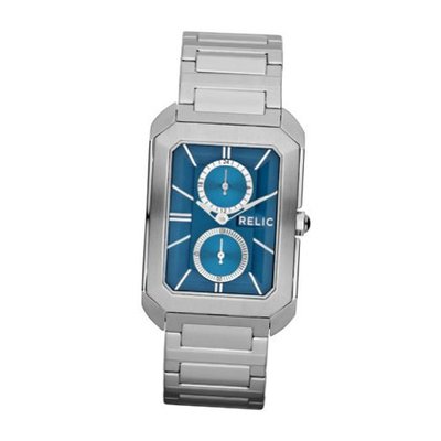 Relic by Fossil Brookfield Multifunction Blue Dial Stainless Steel ZR77255
