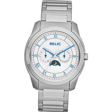 Relic by Fossil Harris Moon Phase Stainless Steel ZR15708