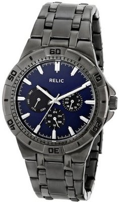 Relic ZR15533 Analog Display Analog Quartz Grey