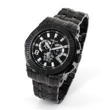 Renato Gents Buzo 52 Swiss Made Quartz Chronograph Black IP - Numbered Limited Production. 50ATM Water Resistant