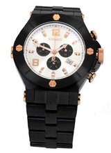 Renato Wilde Beast 50WBR-MBR Swiss Chronograph Large 50mm White Dial Black Stainless Steel