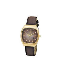 Replay Ladies Brown Dial Brown Leather Strap