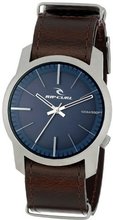 Rip Curl A2641 - NAV Cambridge Steel Leather Navy Analog Surf