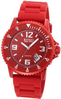 Ritmo Mundo Unisex 314 Red Hercules Aluminum Quartz