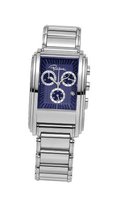 Roberto Cavalli Chronograph Stainless Steel Bracelet Blue Dial R7253955035