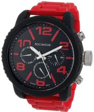 Rocawear RM0115BK1-410 Stylish Bracelet Enamel Bezel