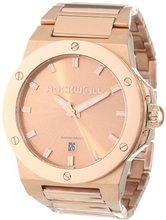 Rockwell Time Unisex CM117 Commander Rose Gold Plated Band and Dial