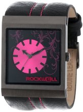 Rockwell Time Unisex MC107 Mercedes Black Leather and Pink