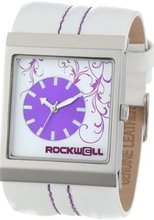 Rockwell Time Unisex MC120 Mercedes White Leather and Purple