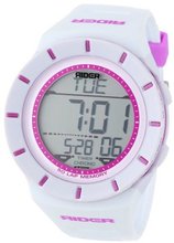 Rockwell Time Unisex RCL107 Coliseum White Band Purple Accent Digital