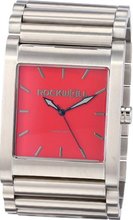 Rockwell Time Unisex RK103 Rook Stainless Steel Silver and Red