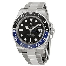 Rolex GMT Master II Black Dial Stainless Steel 116710BLNR
