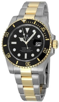 Rolex Submariner Black Index Dial Oyster Bracelet 116613BKSO