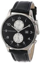 Romanson TL0329BM1WA32W Sports Swiss Quartz Month, Date and 24 Hour Function