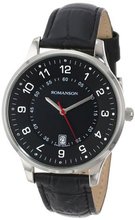 Romanson TL0386MM1WA32W Modern Swiss Quartz Date Function