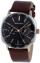 Romanson TL1204BM1JA36R Modern Swiss Quartz Day and Date Function