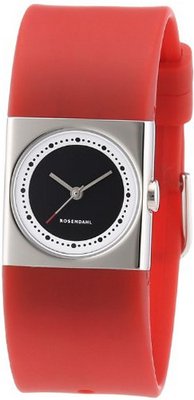 Rosendahl Iv Analog Brushed/Mirror Polished Stainless Steel Case With Black And White Dial