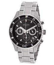 Chronograph Black Dial stainless Steel
