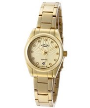Diamond Gold Textured Dial Gold IP Stainless Steel