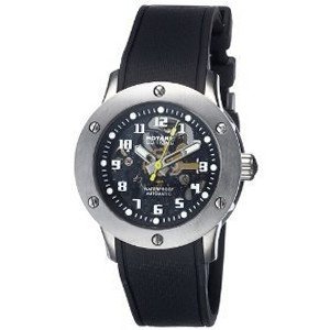 Rotary Editions 500B Automatic Analogue Rubber Strap Casual