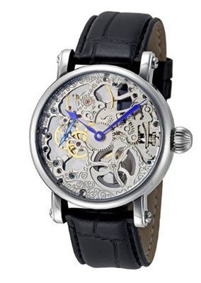 Rougois Hand Wind Decorated Skeleton Movement RMS33S