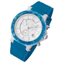 Rougois Pop Series Chronograph Blue Colorful Silicone Band