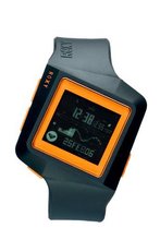 Roxy The Yin Digital with Multicolour Dial Digital Display and Multicolour Plastic or PU Bracelet W231TR-BKO2T