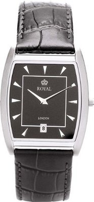 Royal London 40112-03 With Leather Strap And Date