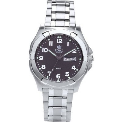 Royal London 40159-06 Classic Black and Silver