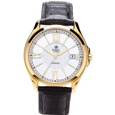 Royal London 41152-03 Automatic Black and Steel