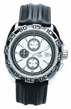Royal London Quartz with Silver Dial Analogue Display and Black Leather Strap 40125-01