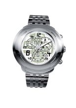 RSW 4130.BS.S0.25.00 Volante Stainless-Steel Bracelet White Chronograph Date
