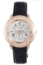 RSW 4130.PP.L1.52.00 Volante Rose Gold Sapphire Crystal Silver Dial Chronograph