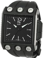 RSW 7120.S1.R1.H1.00 Outland Square Automatic Black And Grey Pvd Black Dial Rubber