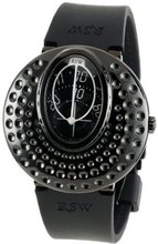 RSW 7130.1.R1.1.00 Moonflower Black PVD Automatic Dot Engraved Rubber