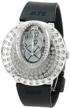 RSW 7130.BS.R1.2.F1 Moonflower Stainless-Steel Automatic Diamond Setting White Dial Rubber