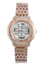 RSW 9130.PP.PP.52.00 Volante Silver Dial Rose-Gold PVD Stainless-Steel Bracelet