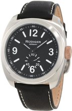 Rudiger R5000-04-007.1 Siegen Black Dial Leather