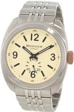 Rudiger R5001-04-013.7 Siegen Two-tone Stainless Steel Bracelet Beige Dial