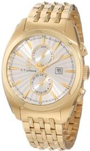 S. Coifman Silver Dial 18k Gold Ion-Plated Stainless Steel