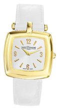 Saint Honore 721060 3ABAT Audacy Paris Gold PVD Stainless Steel Genuine Leather