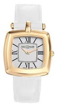 Saint Honore 721060 3AR Audacy Paris Gold PVD Stainless Steel Genuine Leather