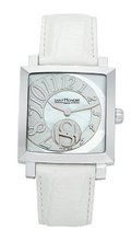 Saint Honore 863017 1YBB Orsay Rectangular Mother-Of-Pearl White Leather