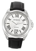 Saint Honore 897045 1AR Coloseo Automatic Black Leather Roman Numeral