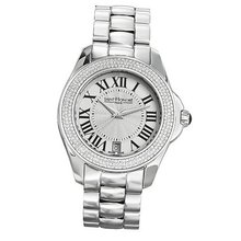 Saint Honore Coloseo 7441101ARF 30mm Diamonds Stainless Steel Case Metal Anti-Reflective Sapphire