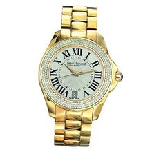uSaint Honore Saint honore Royal Coloseo 7441103ARF 38mm Diamonds Gold Plated Stainless Steel Case Gold Plated Stainless Steel Anti-Reflective Sapphire 