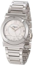 Salvatore Ferragamo F75SBQ9901 S099 Vega Polished Stainless Steel Silver Dial Sapphire Crystal